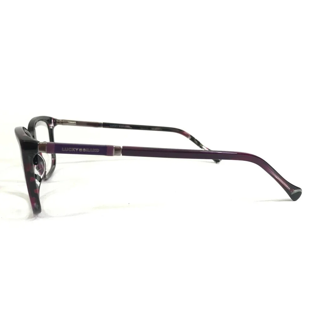 Lucky Brand Eyeglasses Frames D225 PURPLE Tortoise Cat Eye Full Rim 54-16-140